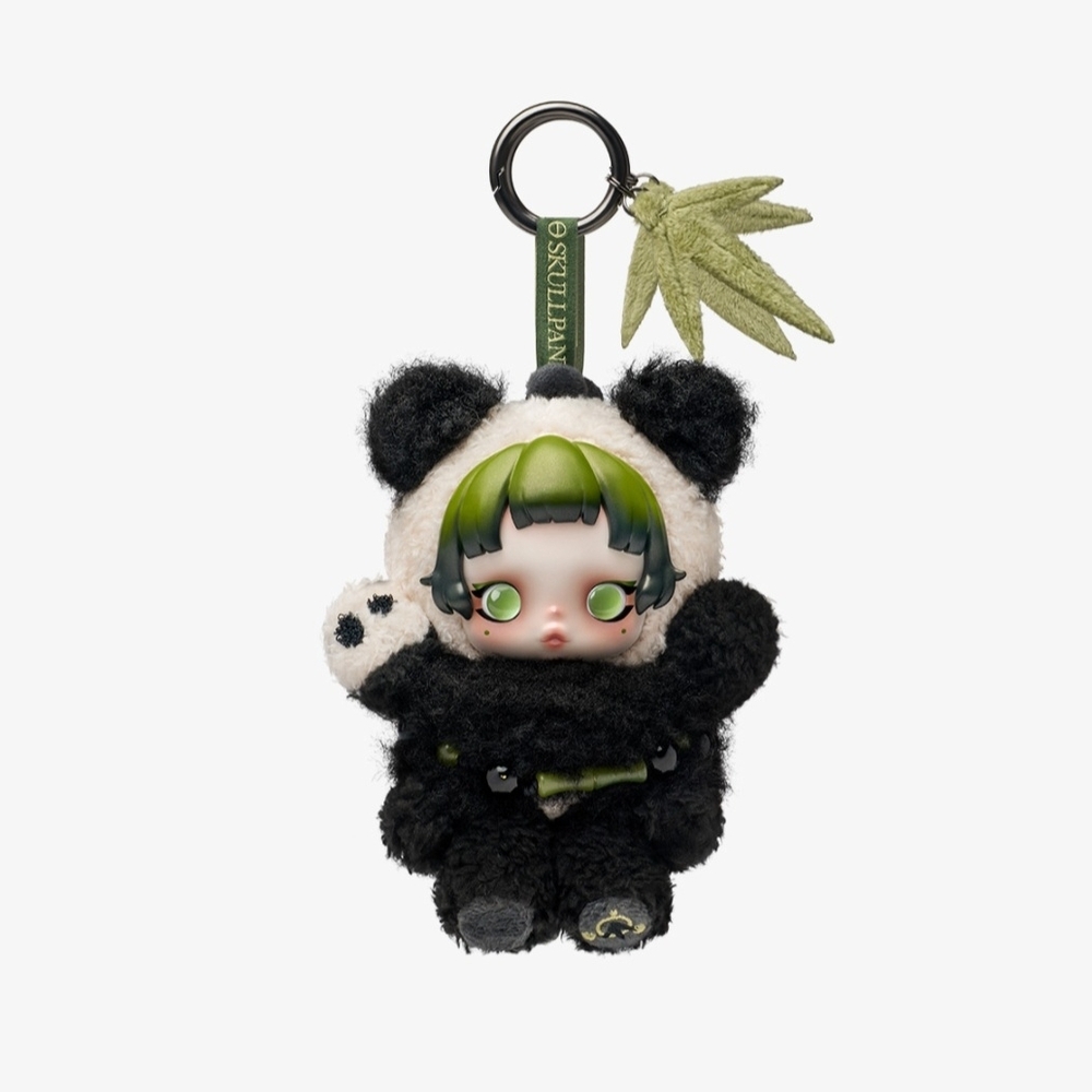 SKULLPANDA Lazy Panda Plush Doll Pendant